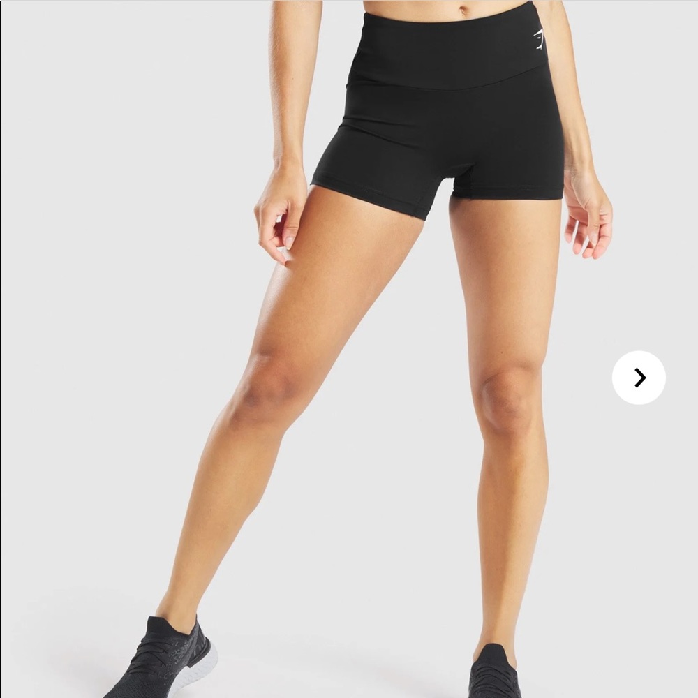 Gymshark black training shorts NWOT